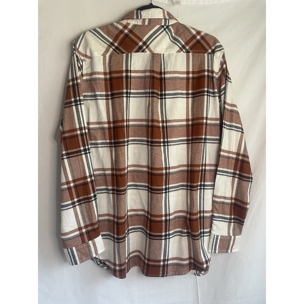 Weatherproof Vintage Mens XXL Plaid Comfort Stretch Long Sleeve Button Down - Picture 3 of 11